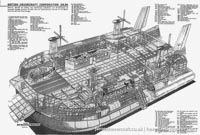 SRN4 diagrams -   (submitted by The <a href='http://www.hovercraft-museum.org/' target='_blank'>Hovercraft Museum Trust</a>).